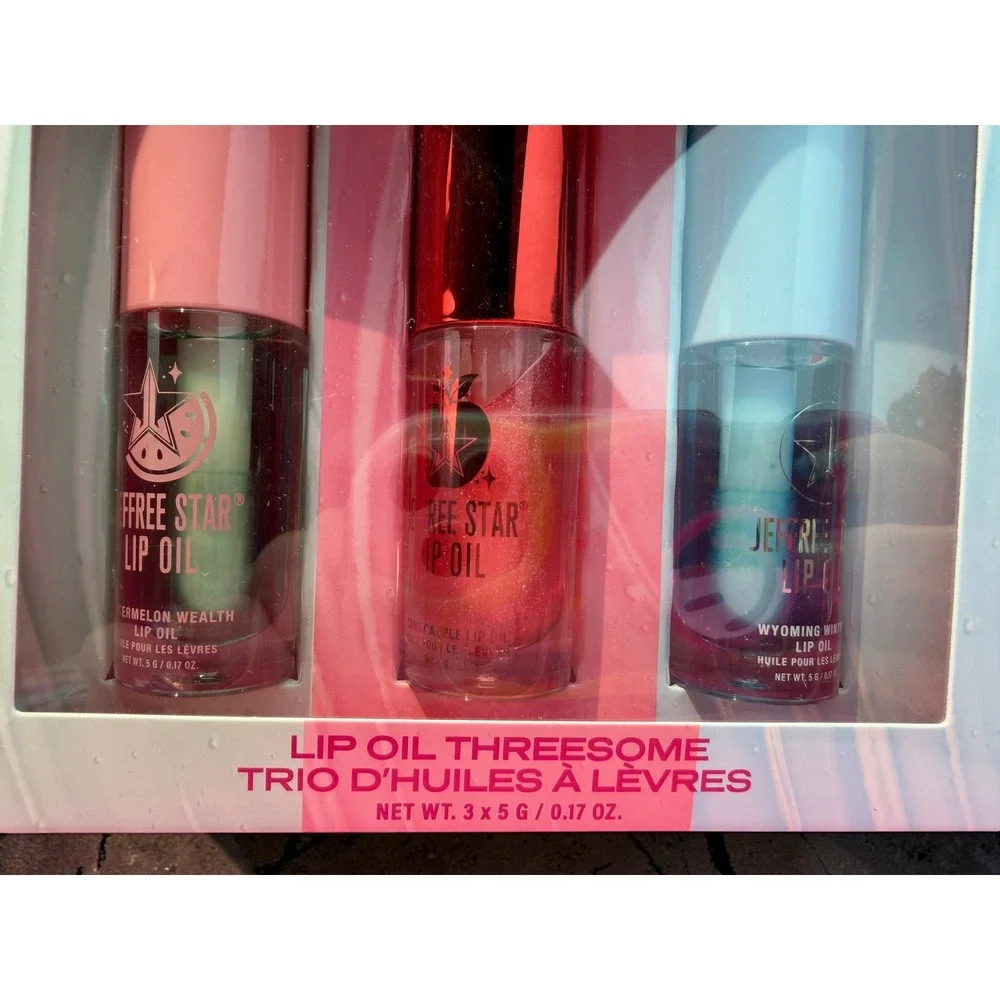 Jeffree Star Skincare - Lip Oil Threesome - 3 Lip Oils! 1 limited edition! *NIB*